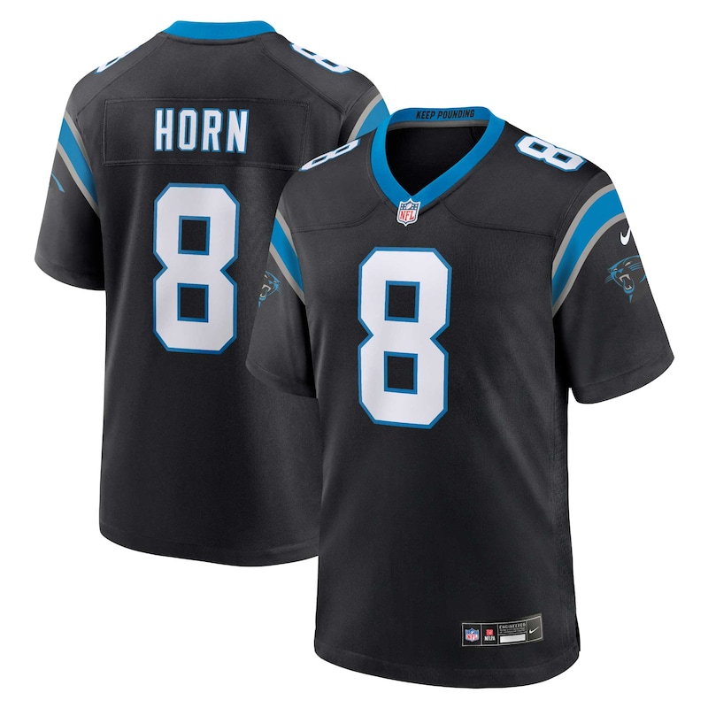 None Jaycee Horn CAR Panthers Vintage Premium Material Jersey