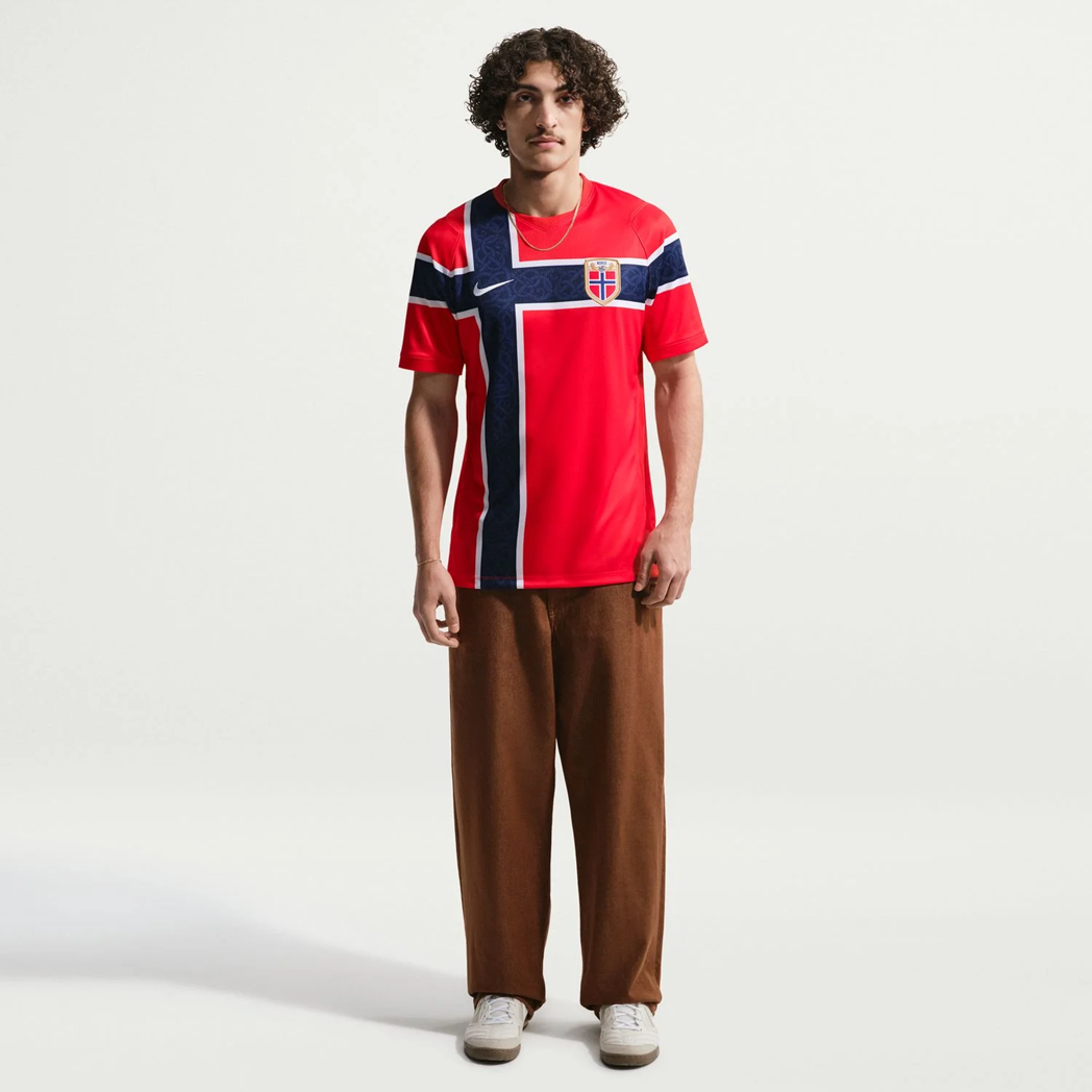 Norway 2026 Home Jersey - Men's Norge Football Shirt | Official Norway National Team Kit