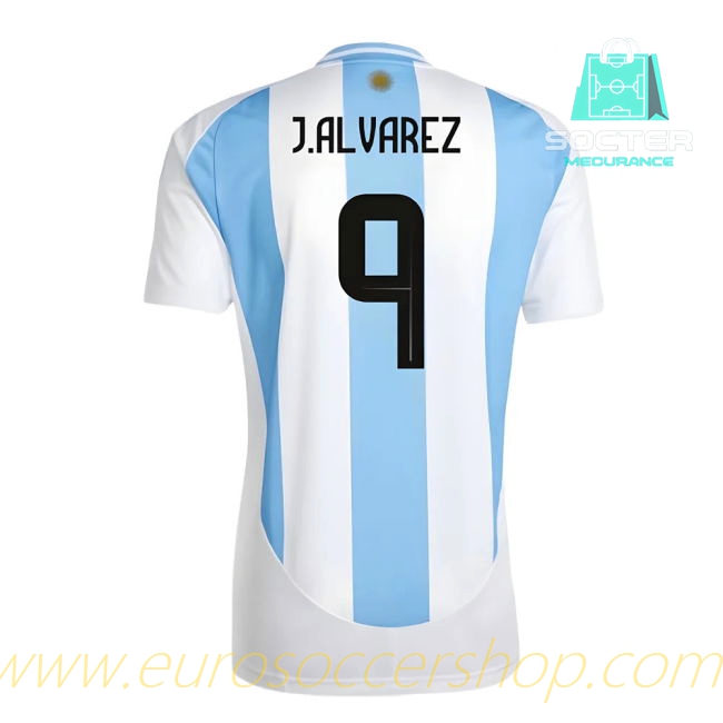 Authentic 2024-25 Collection Argentine National Team Home (J.ALVAREZ 9)