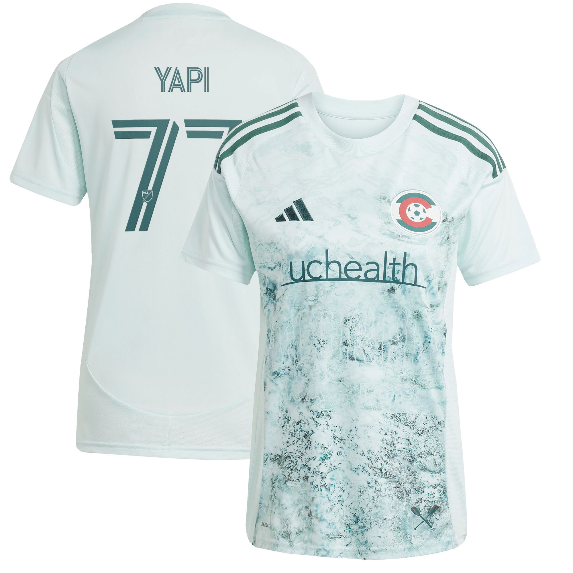 [JED] Youth Darren Yapi Colorado Rapids Women's 2025 Headwaters Replica Jersey - Green