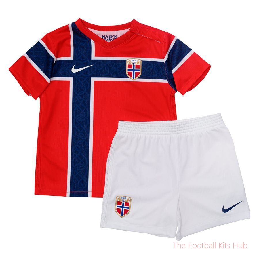 [JED] Norway Home Shirt World Cup 2026 Baby-Kit Kids
