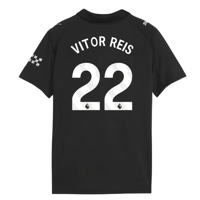Discounted Man City Reis 22 2025-2026 Man City Away Mini Kit (Vitor...