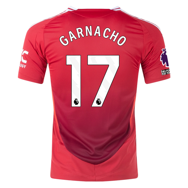 Manchester United Garnacho 2024-2025 UCL Home Jersey – Authentic Shirt