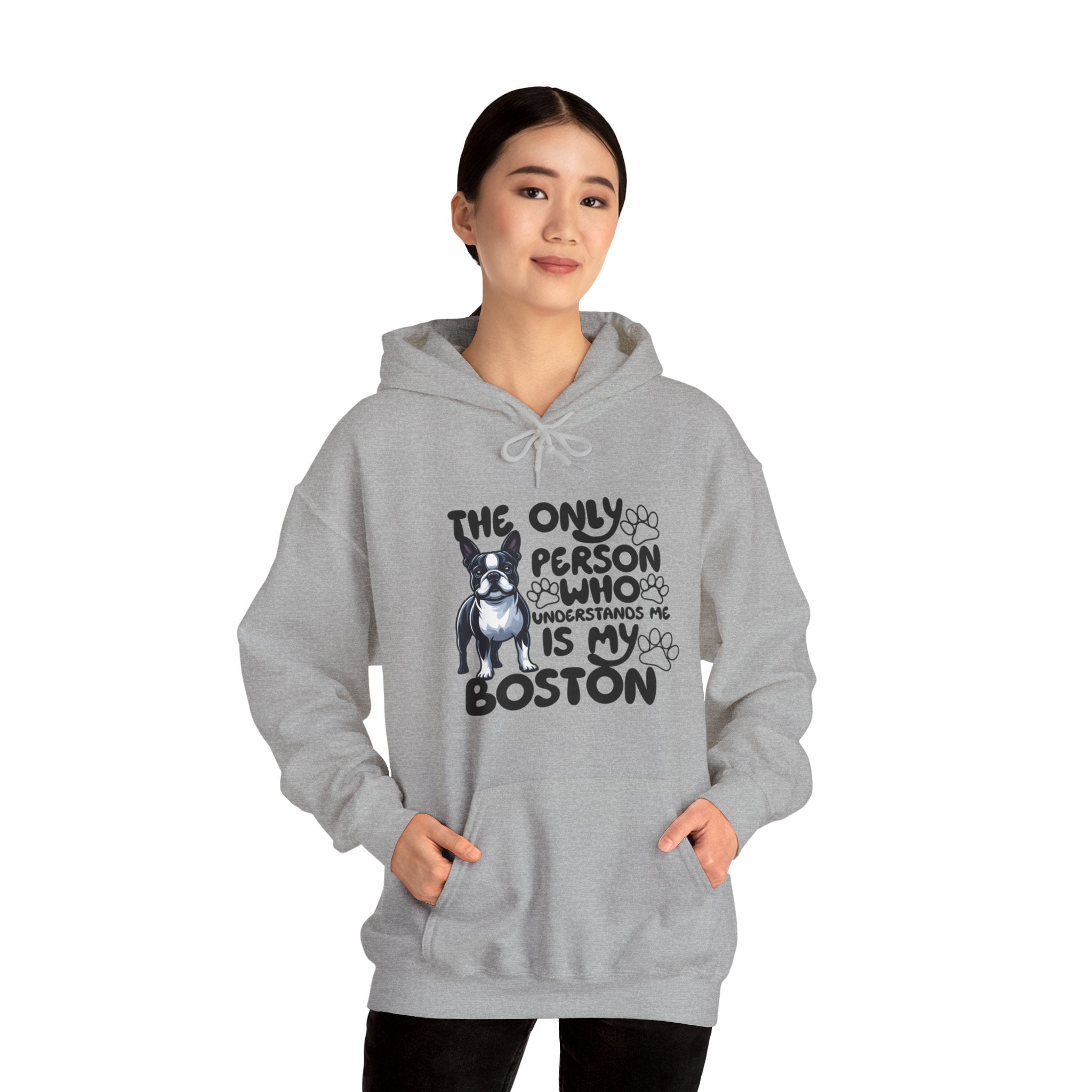 Bones - Unisex Hoodie for Boston Terrier lovers