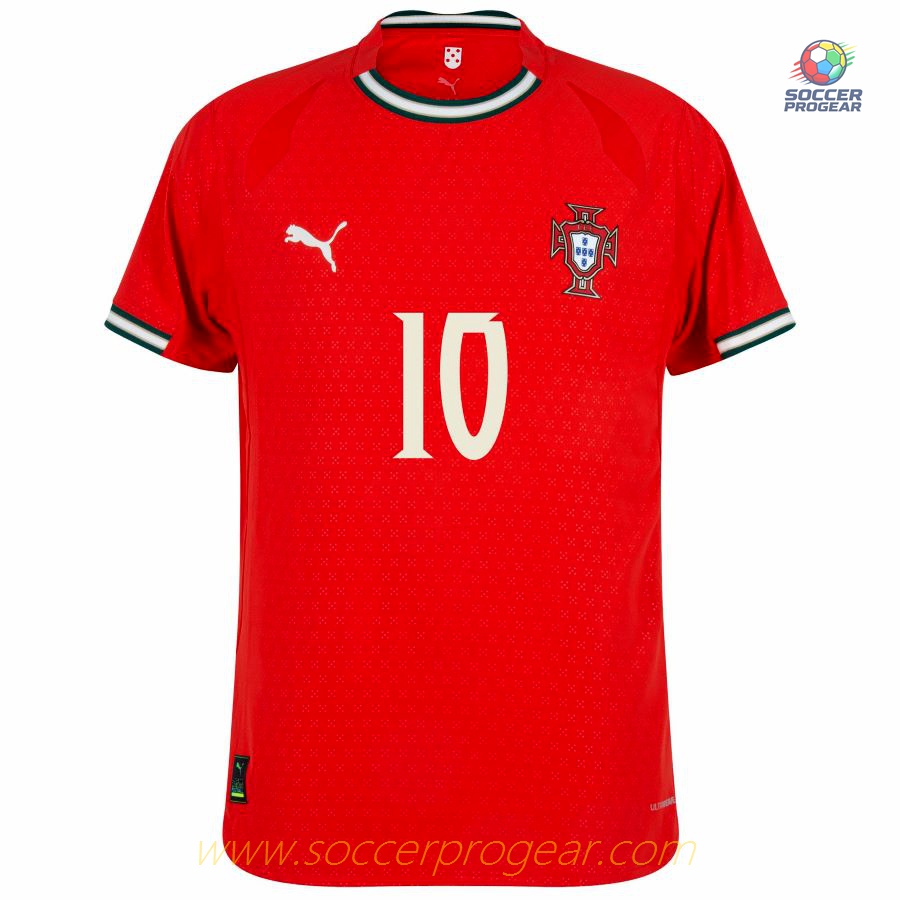 Portugal Home Football Team Jersey 2025 Collection 2026 Bernardo
