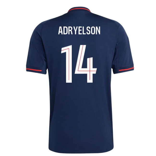 Official Licensed Lyon Away Fan Shirt for Adults (Adryelson 14)