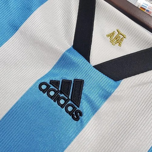 Authentic 1998 Argentina Camiseta World Cup World Cup With Special