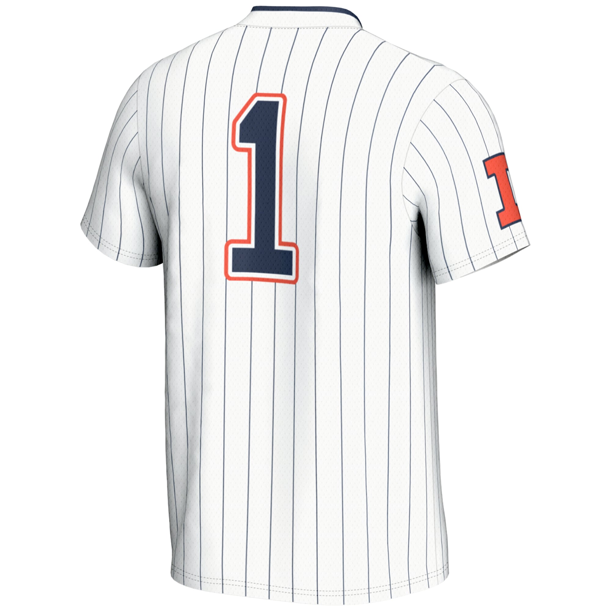 [NJP] Illinois Fighting Illini GameDay Greats Youth Lightweight Softball Jersey - White