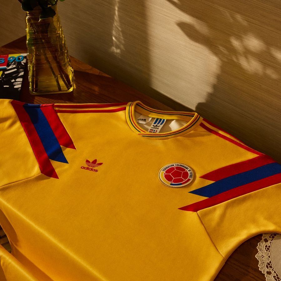 Colombia Home Shirt 1990 Pre Order Adidas National Team Wear