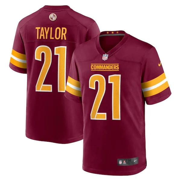 None Sean Taylor Game Jersey - Burgundy | NFL Player Jersey | NFL Foot