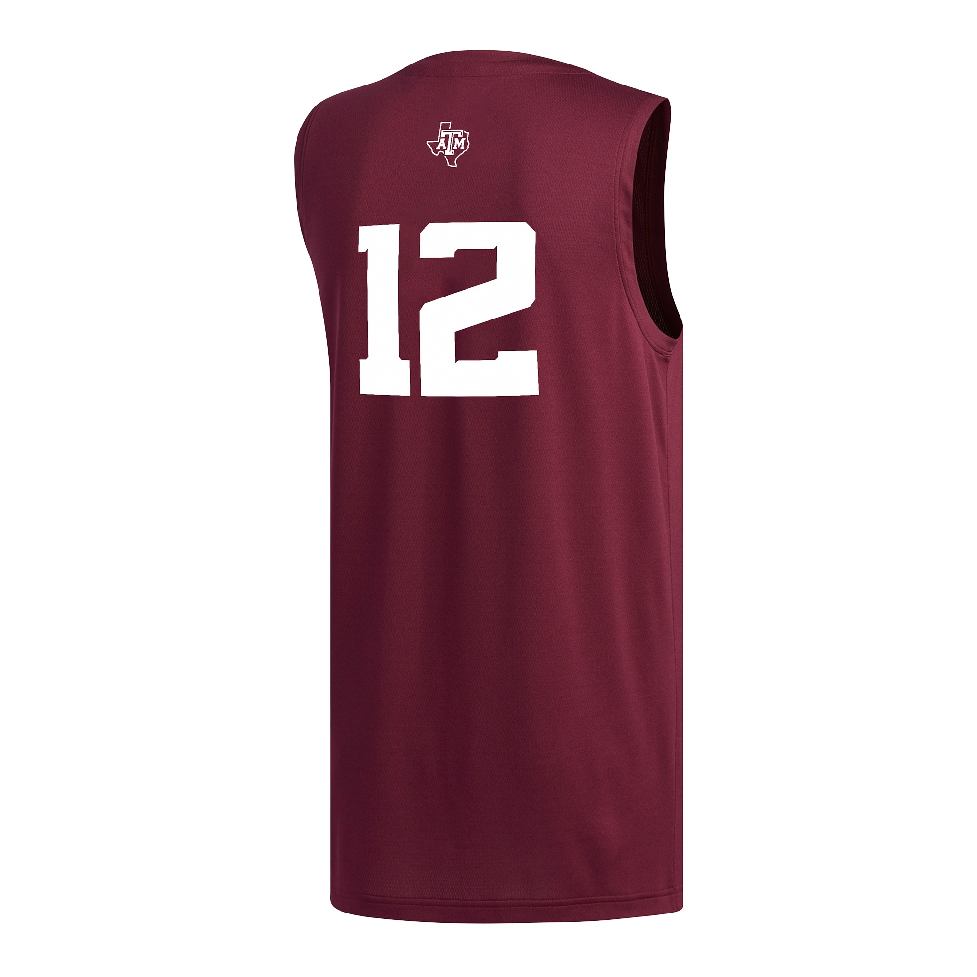 [NJP] Texas A&M Aggies Replica Basketball Jersey - Maroon