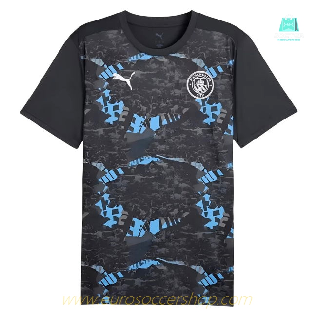 2024-2025 Man City Prematch SS Jersey (Strong Gray)