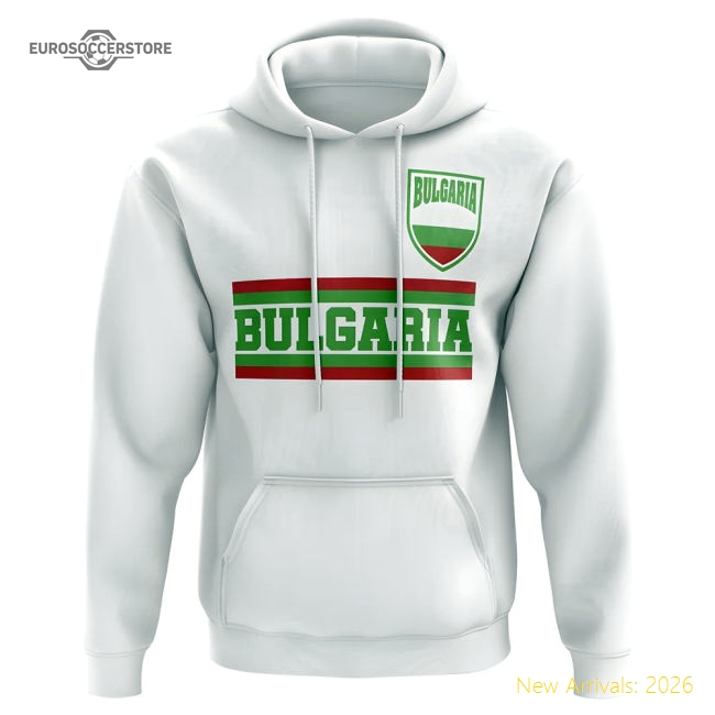 Bulgaria Core Football Country Hoody (White)