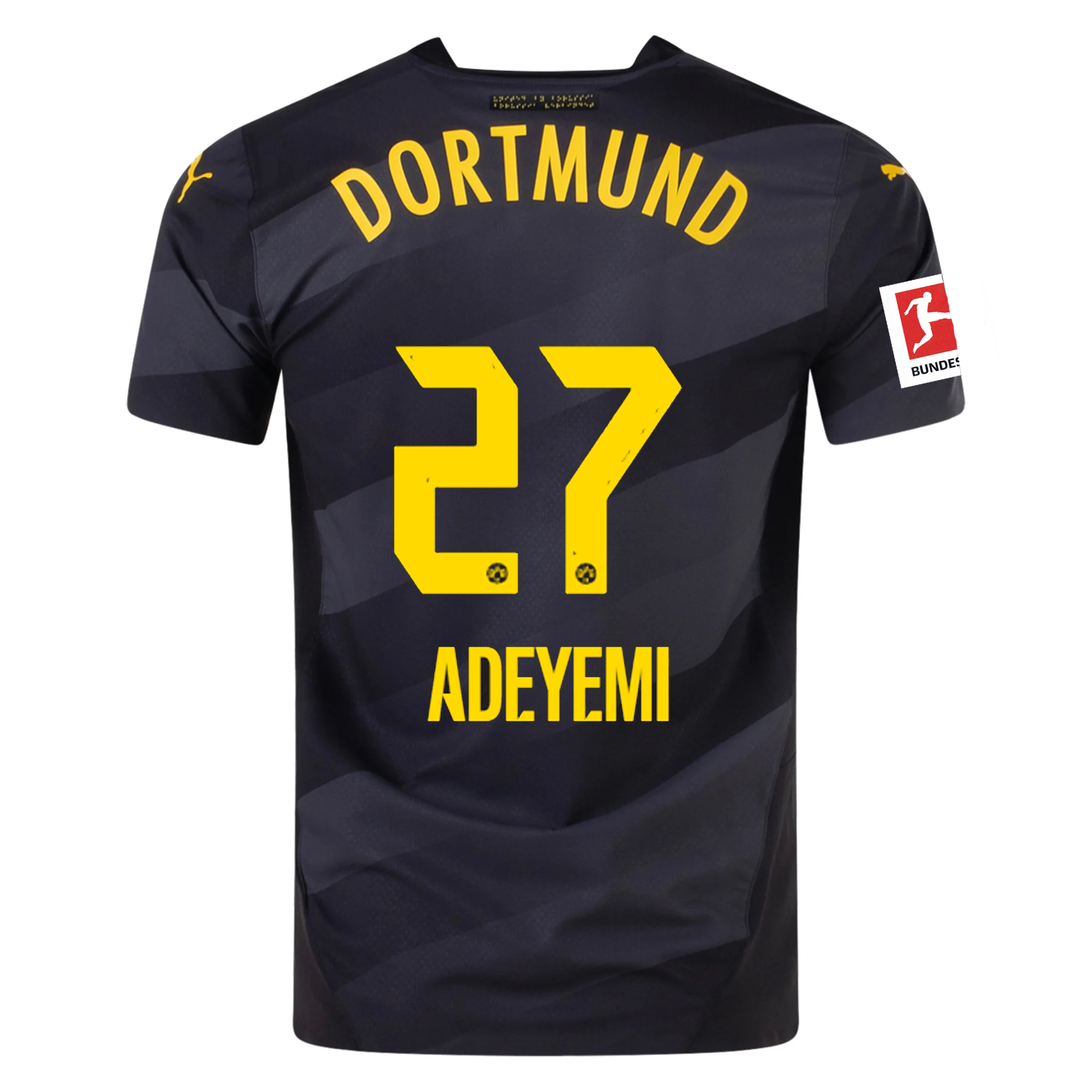 Borussia Dortmund Adeyemi 2024-2025 Bun Away Jersey – Authentic Shirt