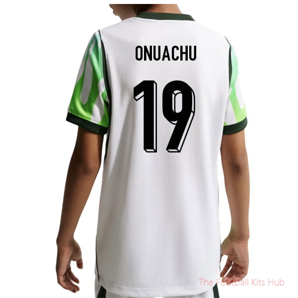 Supporters Elite Nigeria 2026-2027 Away Shirt (Kids) (Onuachu 19)