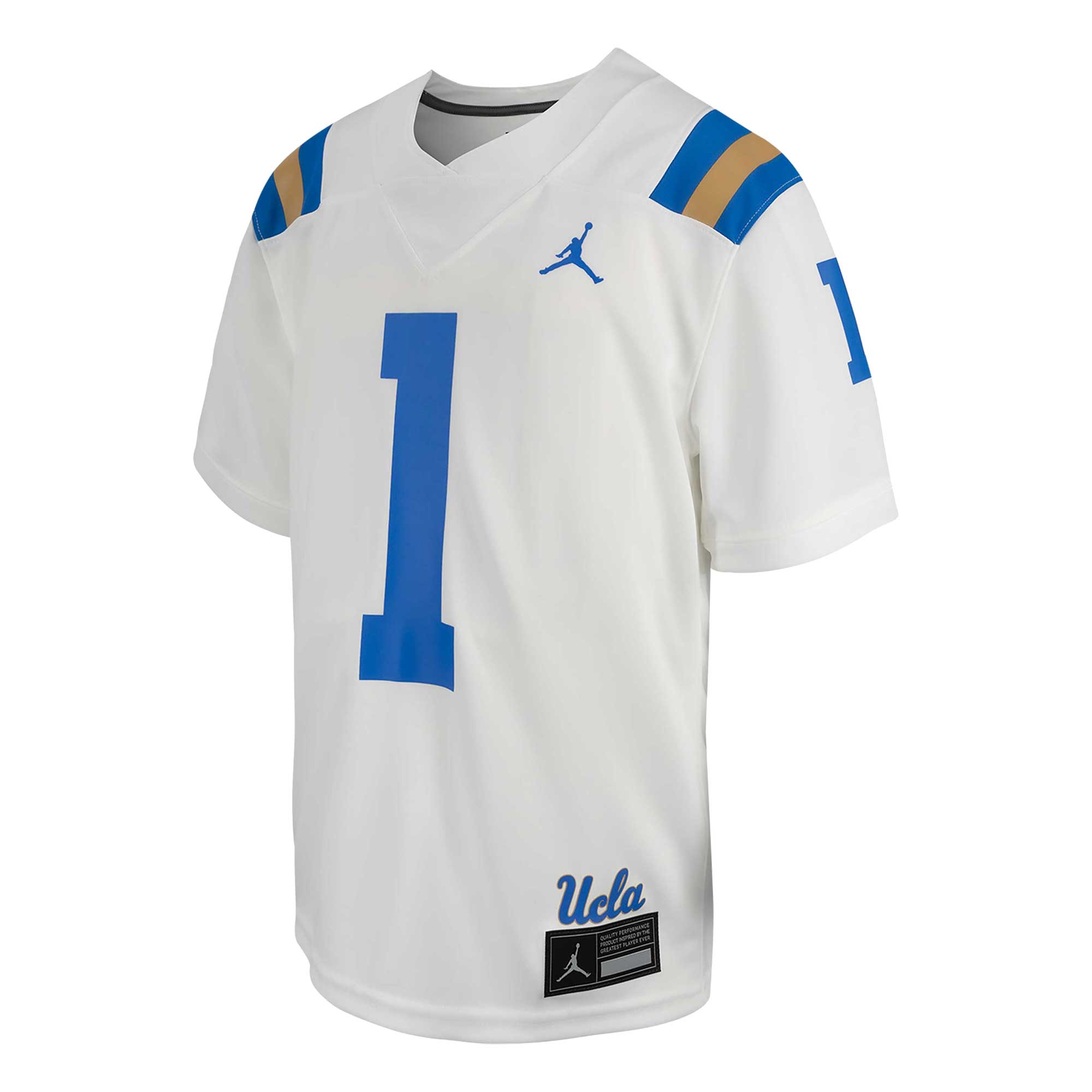 [DDG] UCLA Bruins Youth Untouchable Replica Game Jersey - White