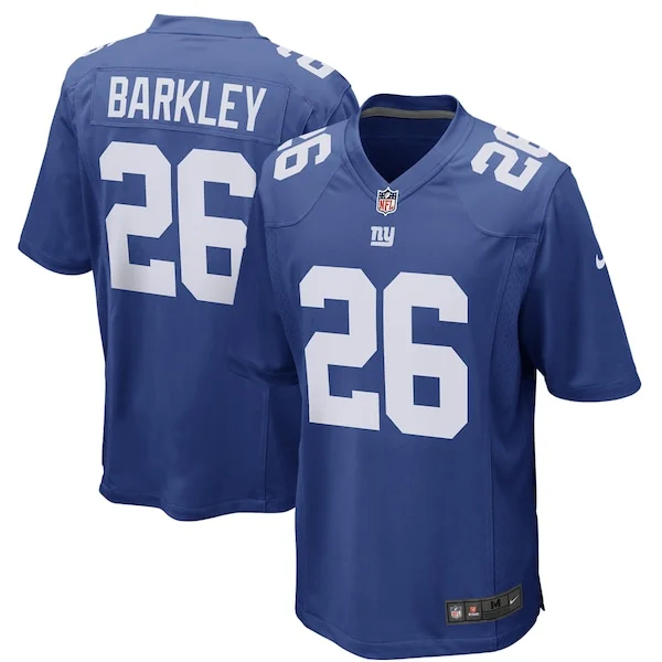 None Saquon Barkley Game Jersey - Royal | NFL Player Jersey | NFL Foot