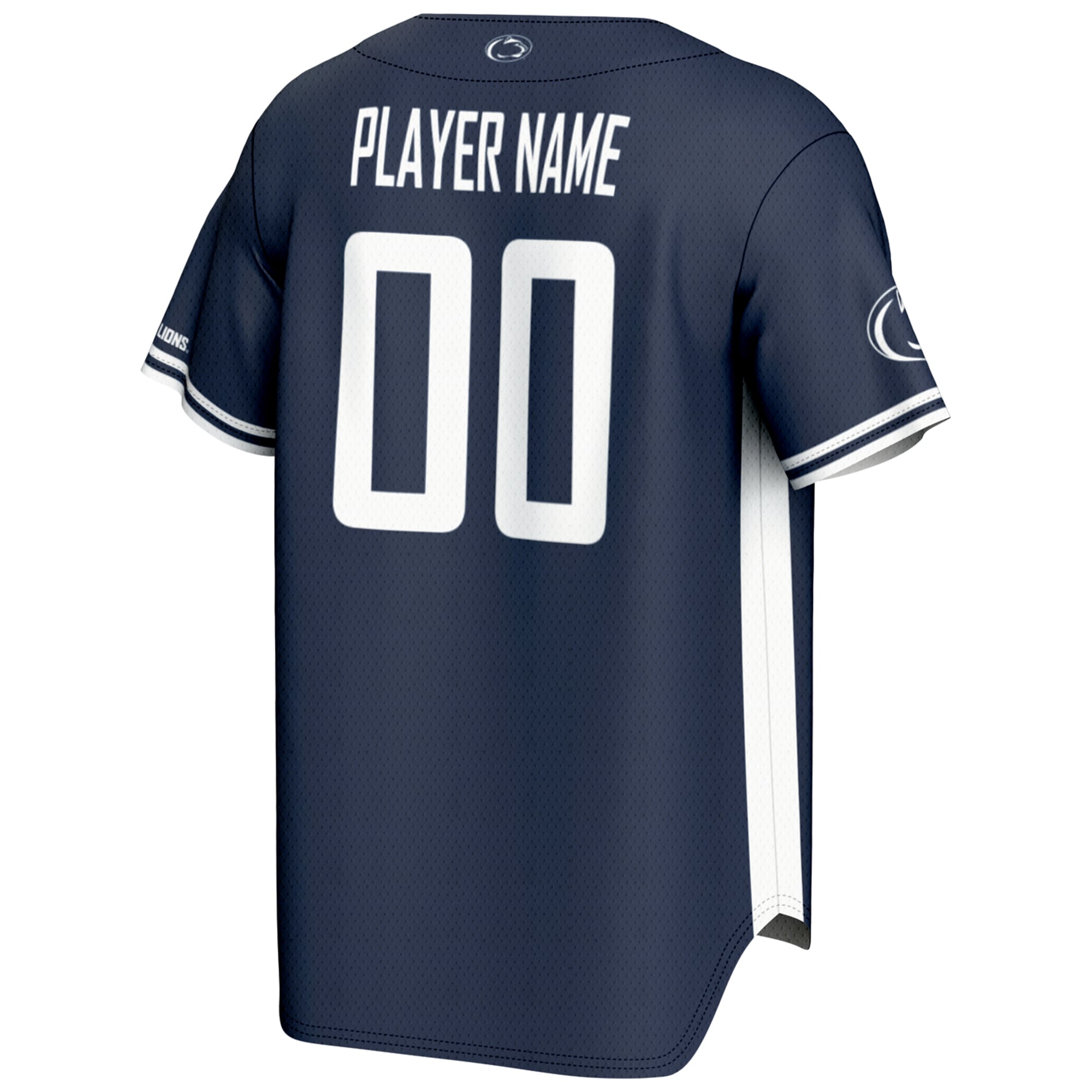 [NJP] Penn State Nittany Lions GameDay Greats NIL Pick-A-Player Lightweight Baseball Jersey - Navy