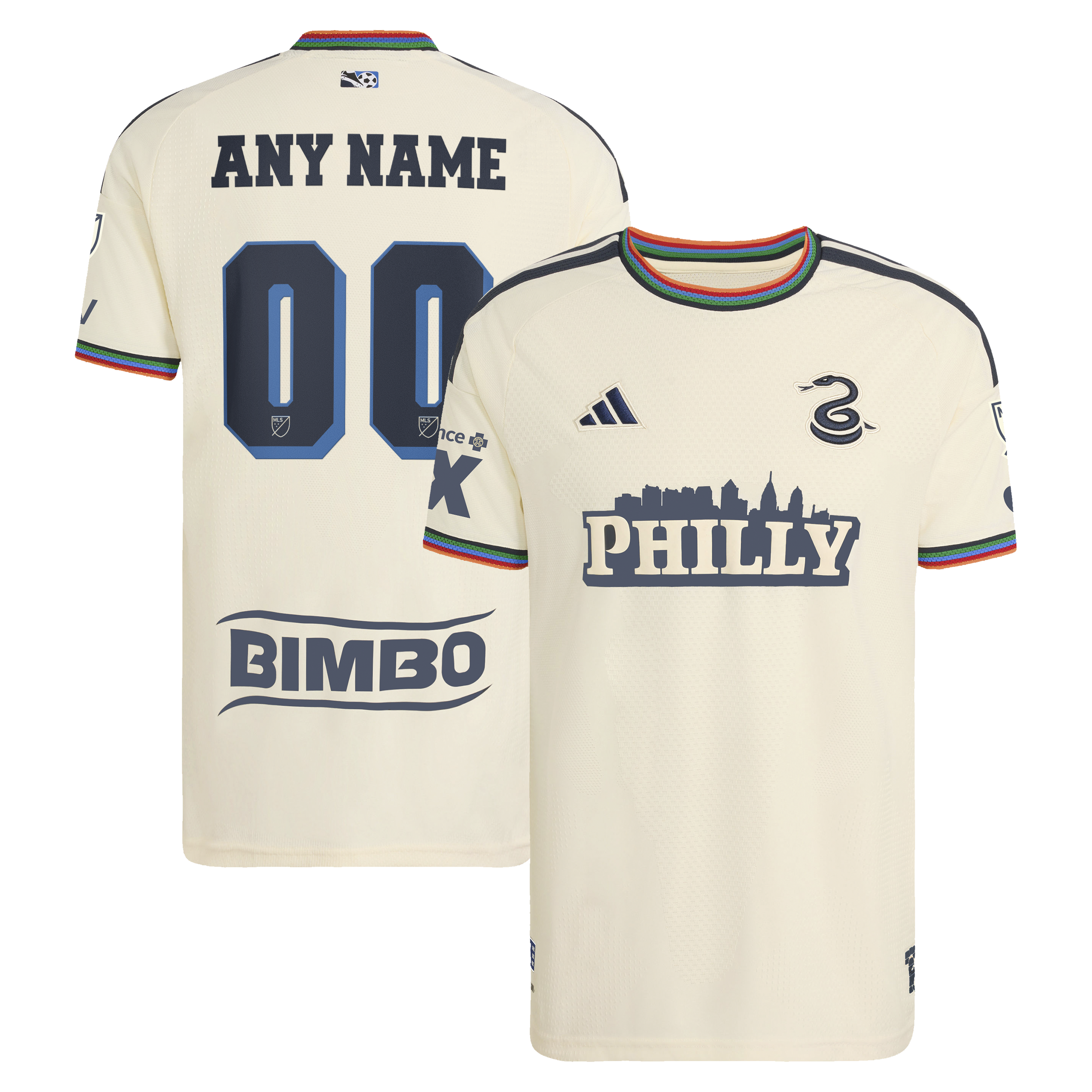 [LK] Philadelphia Union 2026 Archive On-Field Authentic Custom Jersey - Tan