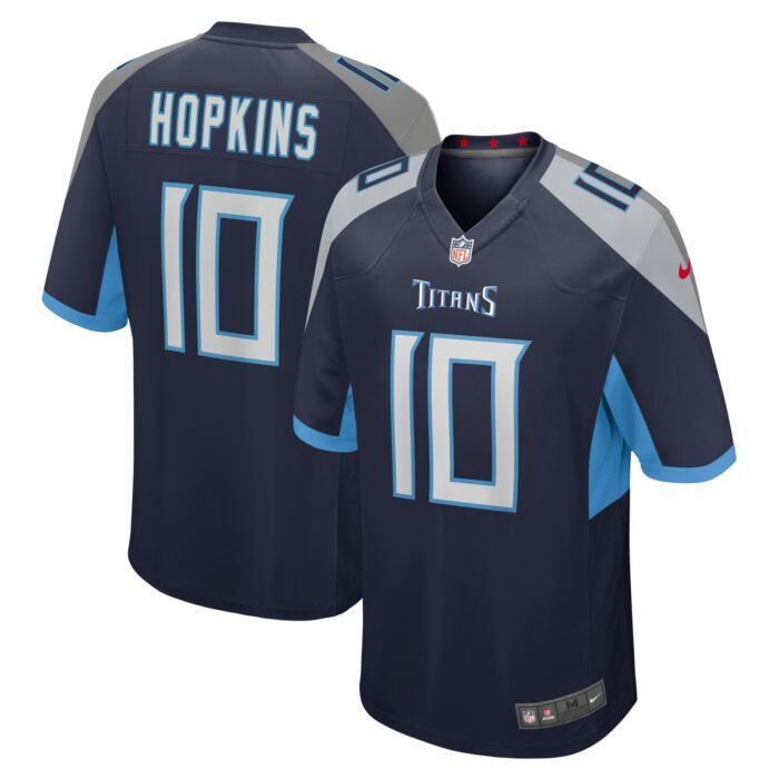 None Men's TEN Titans Powerful Authentic Jersey Football Apparel