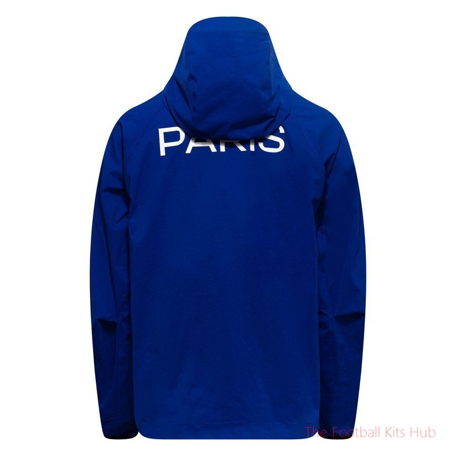 Paris Saint Germain Jacket Tech Woven Windrunner Anthem - Old Royal/White