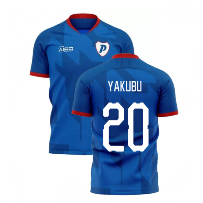 2025-2026 Portsmouth Home Concept Football Shirt (Yakubu 20)