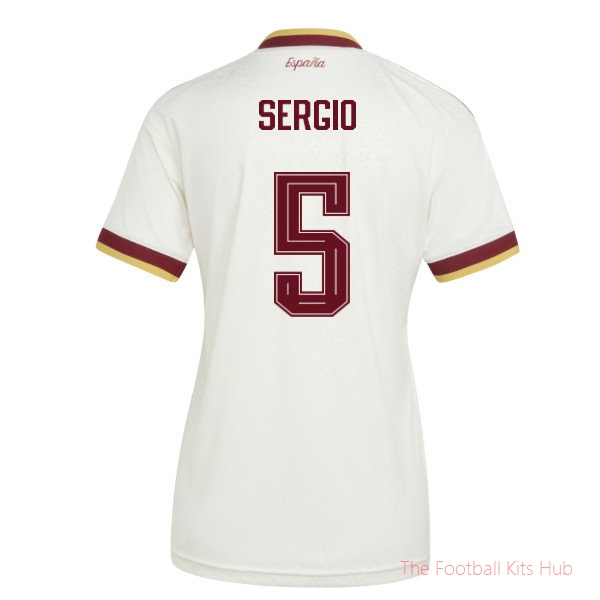 [SJH] 2026/27 Spain Away Shirt (Womens) (Sergio 5)