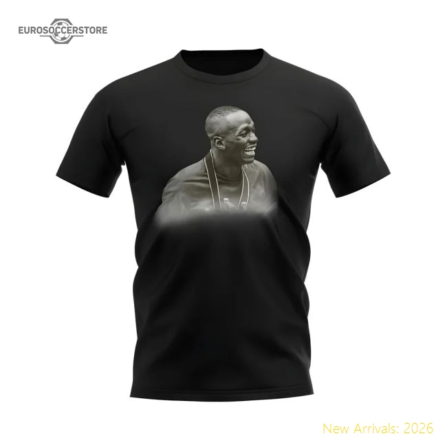 Chelsea Claude Makelele Fan Favourite T-Shirt (Black) Fan Edition