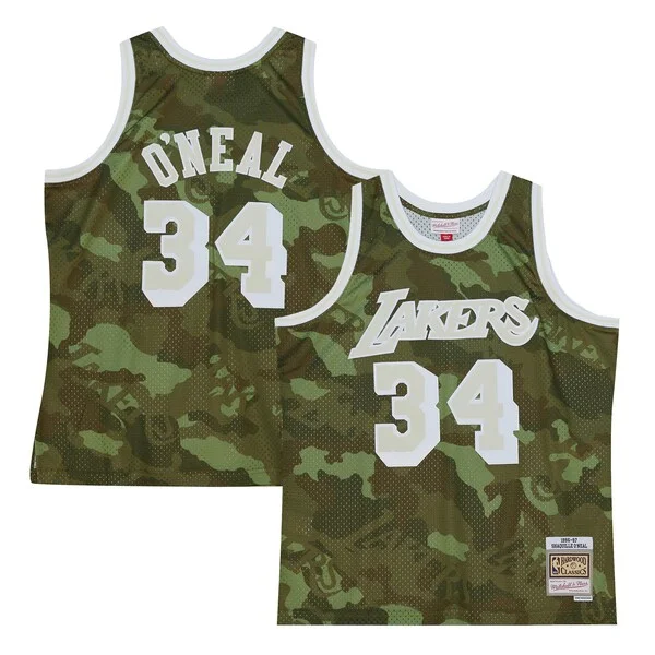 Shaquille O'Neal LAL Swingman Jersey - fashionable exclusive - Green