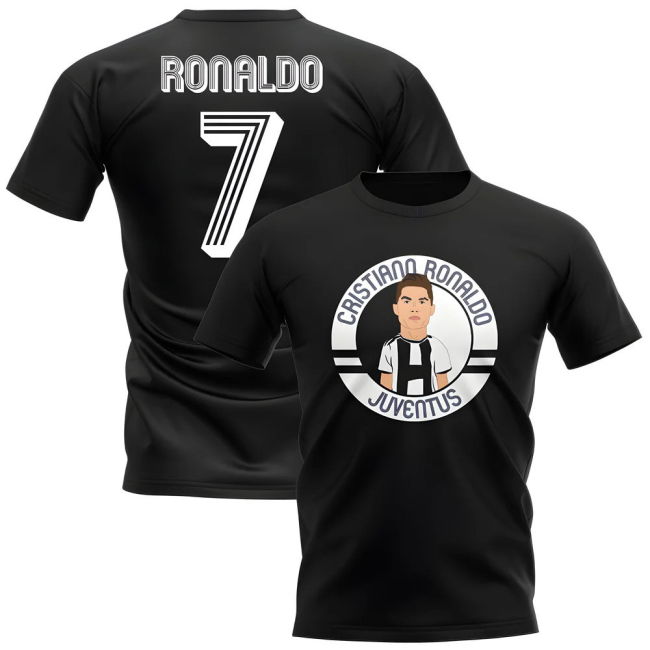 Superior Juve Supporter Tee Dusan Vlahovic #9 Official Merchandi (v3)