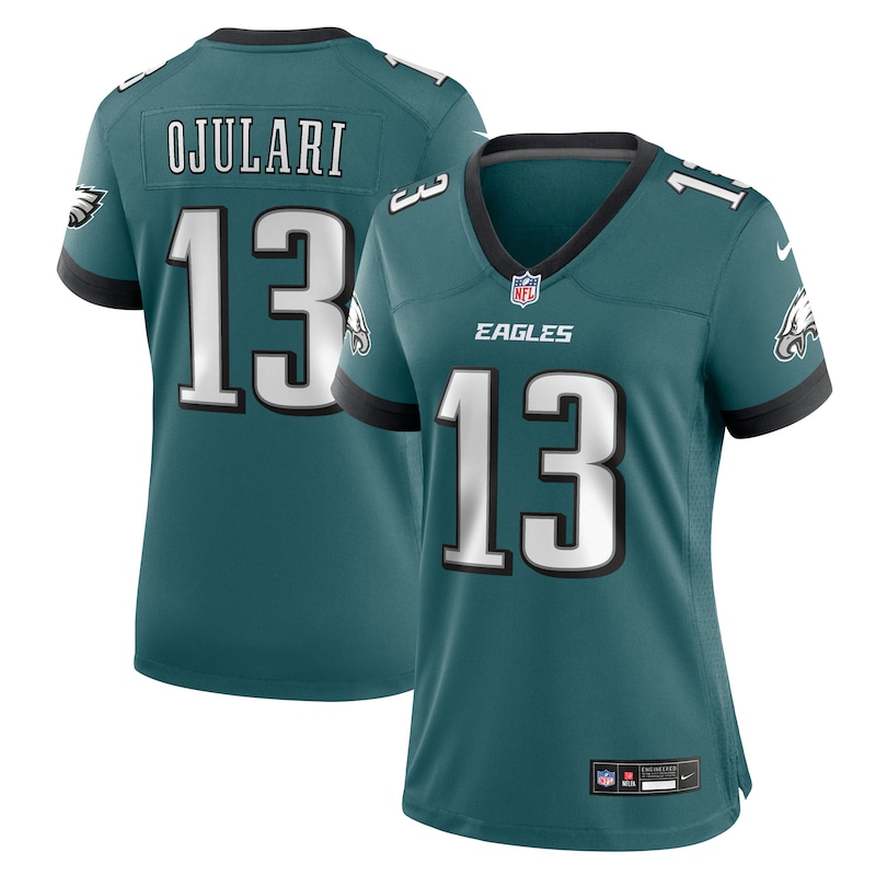None Azeez Ojulari PHI Eagles Legendary Durable Jersey Football Appare