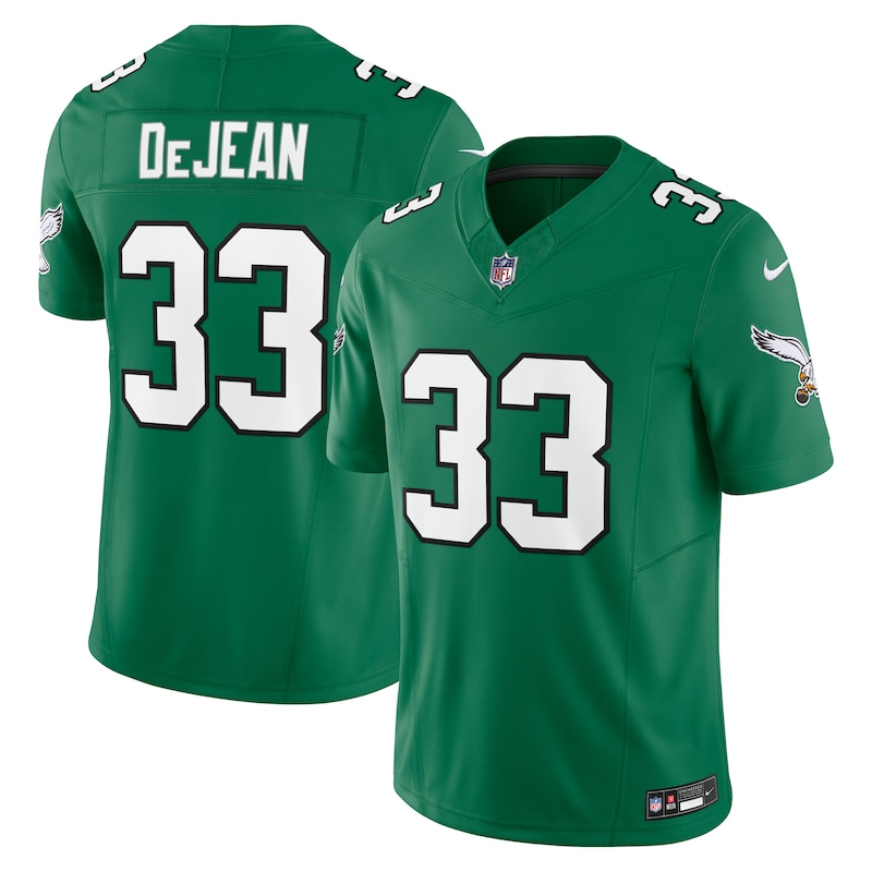 None Cooper DeJean PHI Eagles Sleek Genuine Jersey Game Day Wear