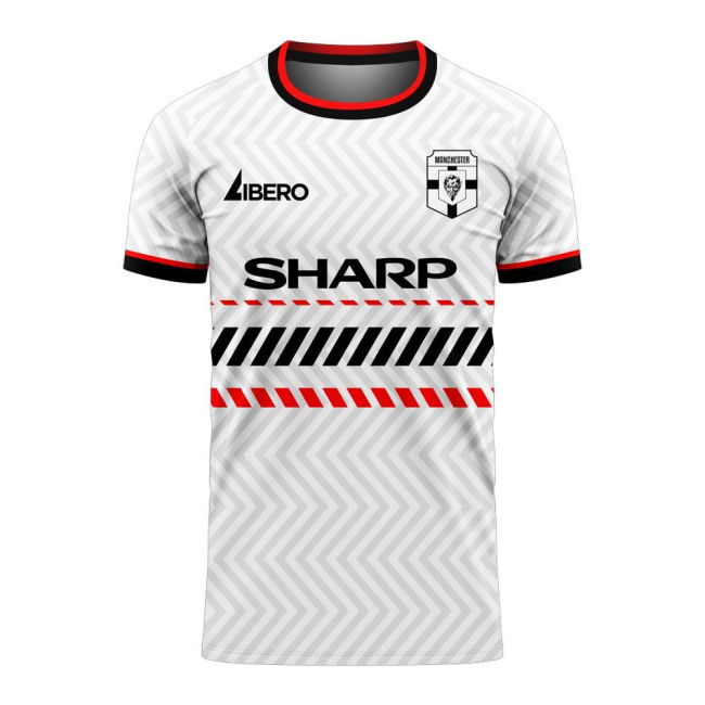 Manchester Red 2025-2026 Away Concept Football Kit (Libero) (Your N...