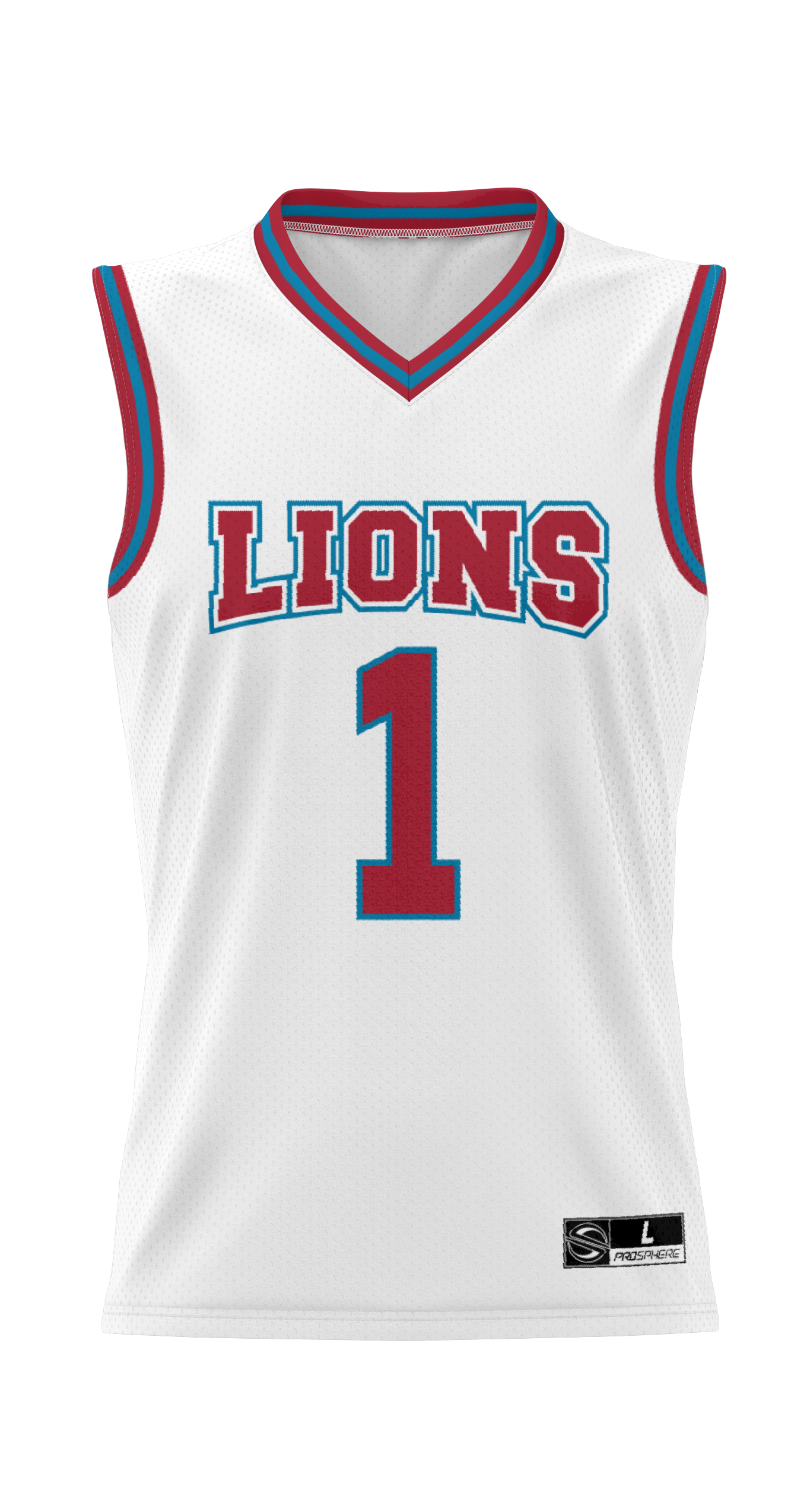[NJP] Loyola Marymount Lions GameDay Greats Lightweight Basketball Jersey - White