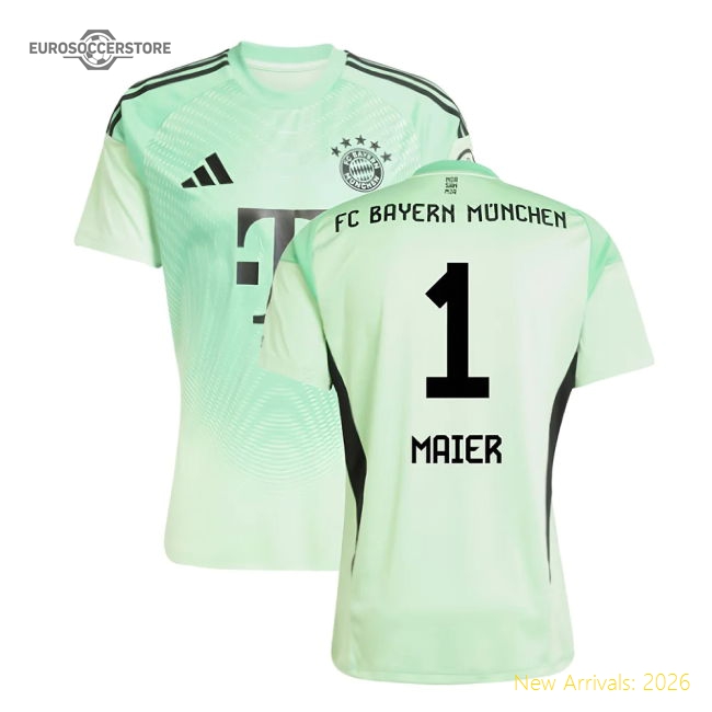 Premium 2025-2026 Bayern Munich Home Goalkeeper Shirt (glory Mint)