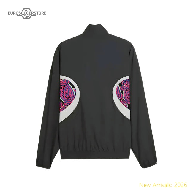 2023-2024 Ac Milan Ftblnrgy Woven Training Jacket (strong Gray)