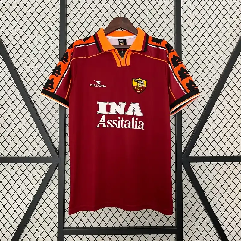 Cheap 1998-1999 Roma Jersey retro kit