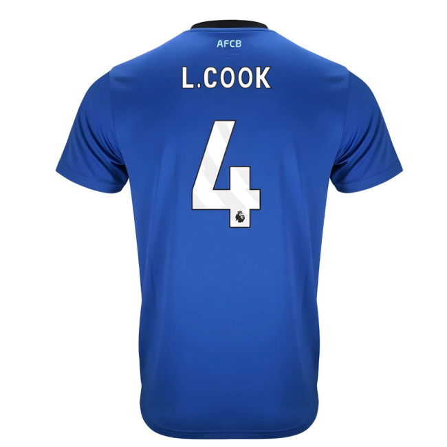 Bournemouth Bournemouth Away Shirt L Cook #4 Elite Performance Die...