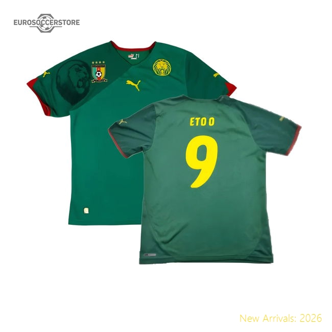 Cameroon 201011 20242025 Home Durable Jersey Quickdry