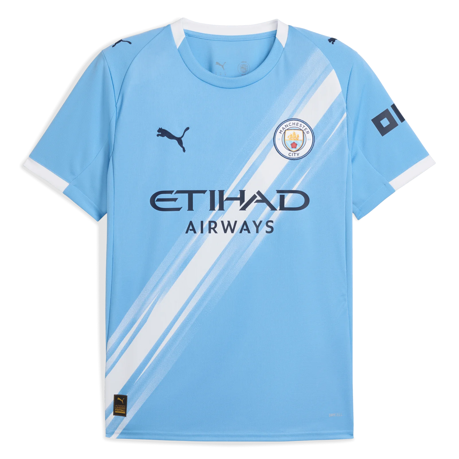 Player Version Manchester City Home Jersey 2025/26 Authentic Kit