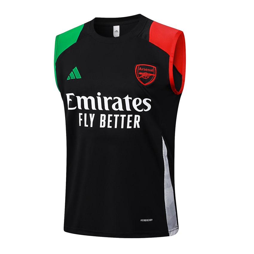Arsenal 2024 2025 Dark Black Tank Top Shorts