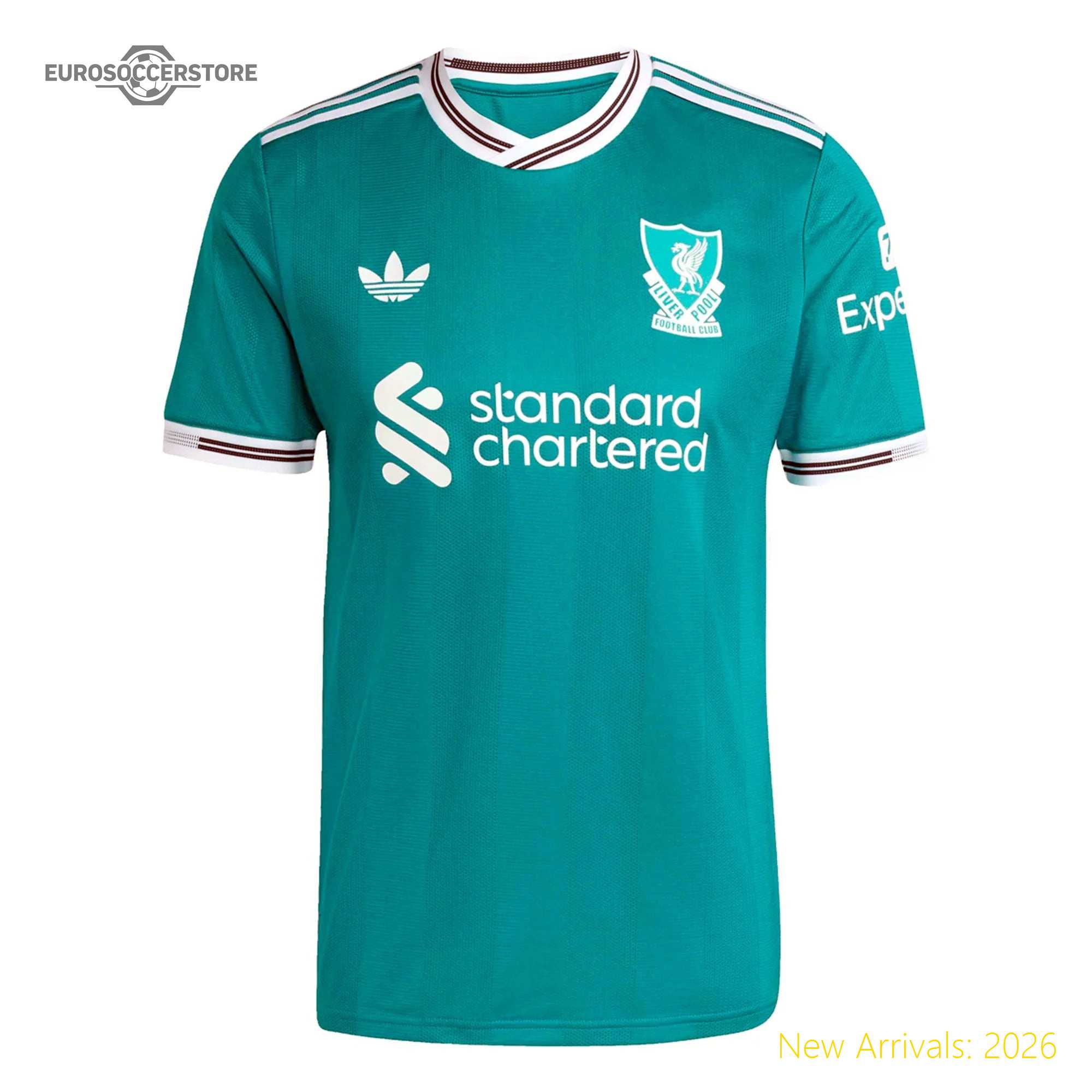 Trendy Men Premium Liv Football Legend Third Jersey 2023