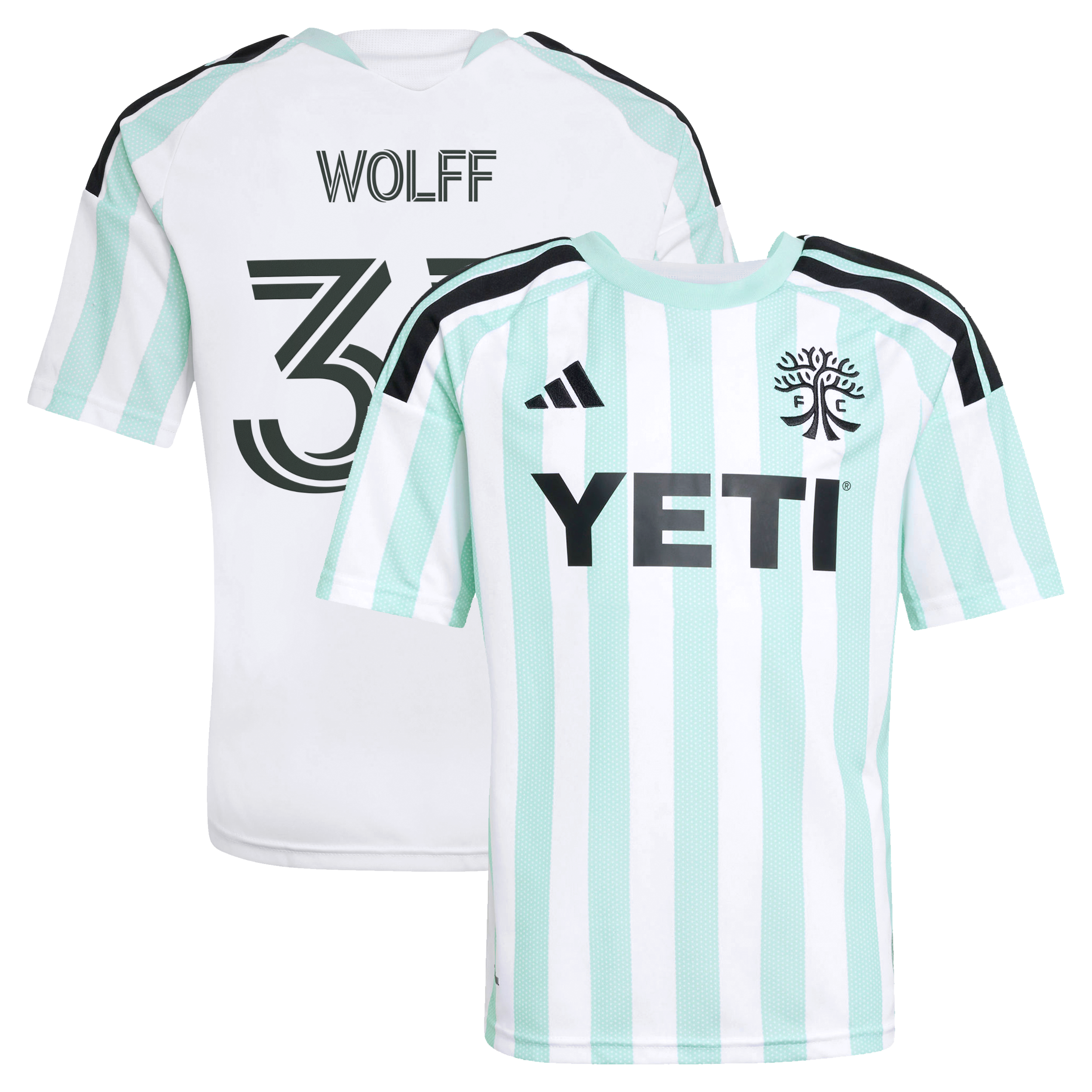 [JED] Owen Wolff Austin FC Youth 2026 The Rooted Kit Replica Jersey - White