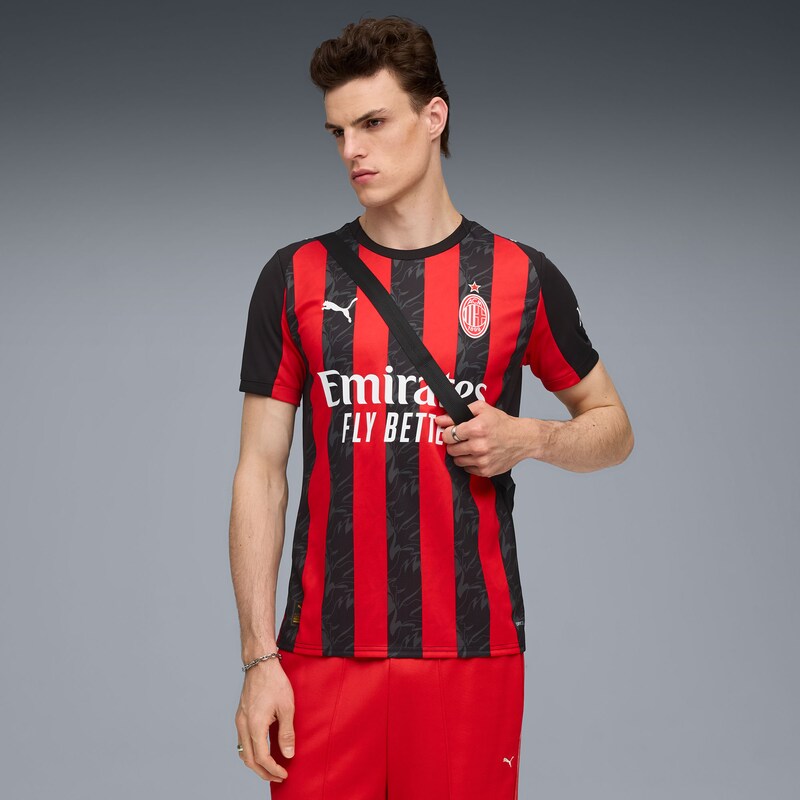 Official AC Milan Men's 2025 Replica Jersey - Authentic Soccer Jersey