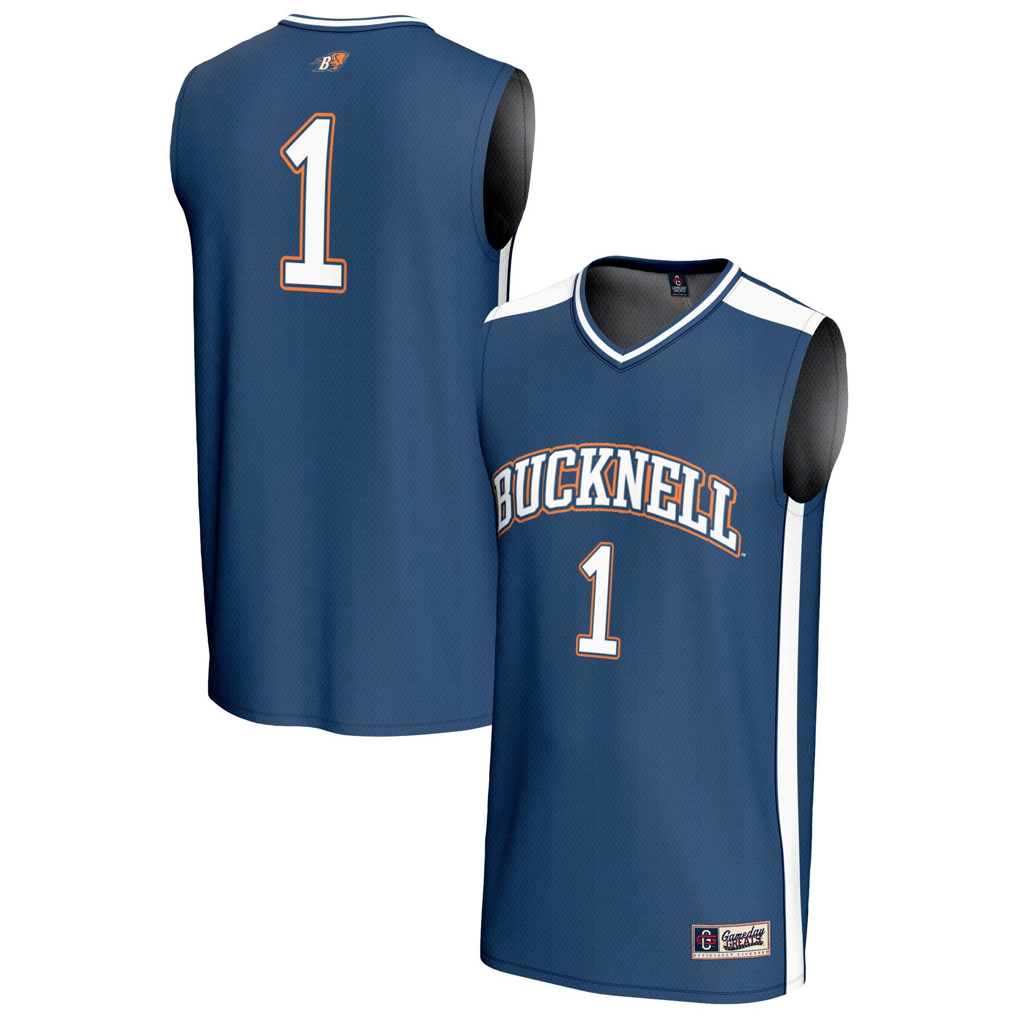 [DDG] Bucknell Bison GameDay Greats Youth Lightweight Basketball Fashion Jersey - Blue