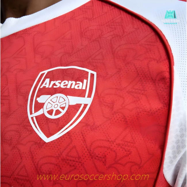 2025-2026 Arsenal Authentic Home Shirt