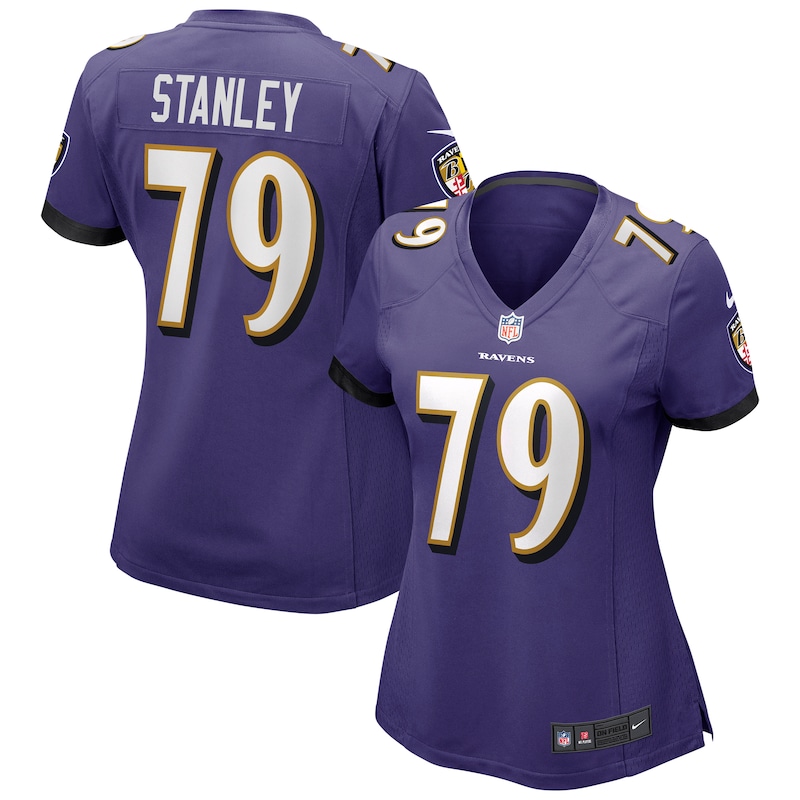 None Ronnie Stanley Baltimore Ravens Great Value Authentic Jersey