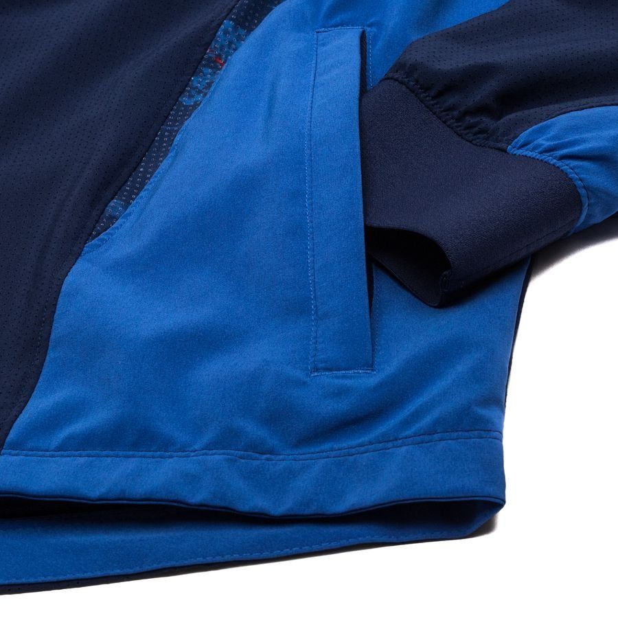 England Training Travel Jacket Dri Fit Awf Woven Blue Void/game Royal/