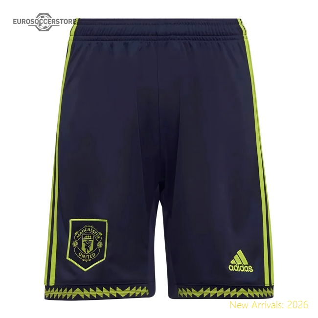 2022-2023 Man Utd Third Shorts (Kids) 2025-2026 Season Collection