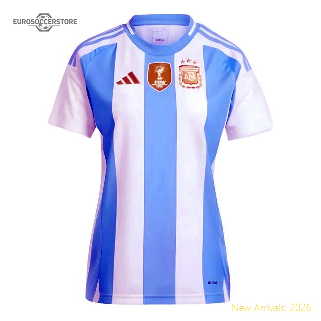 Durable Argentina Ladies 20242025 Home Jersey () S8 Breathable